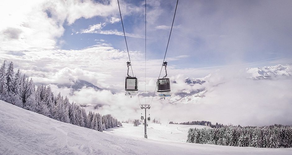 Classic European wide open slopes. Photo: Megeve Classic European wide open slopes. Photo: Megeve - image 0